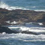 Hvor ligger glasstrandene ved Fort Bragg?